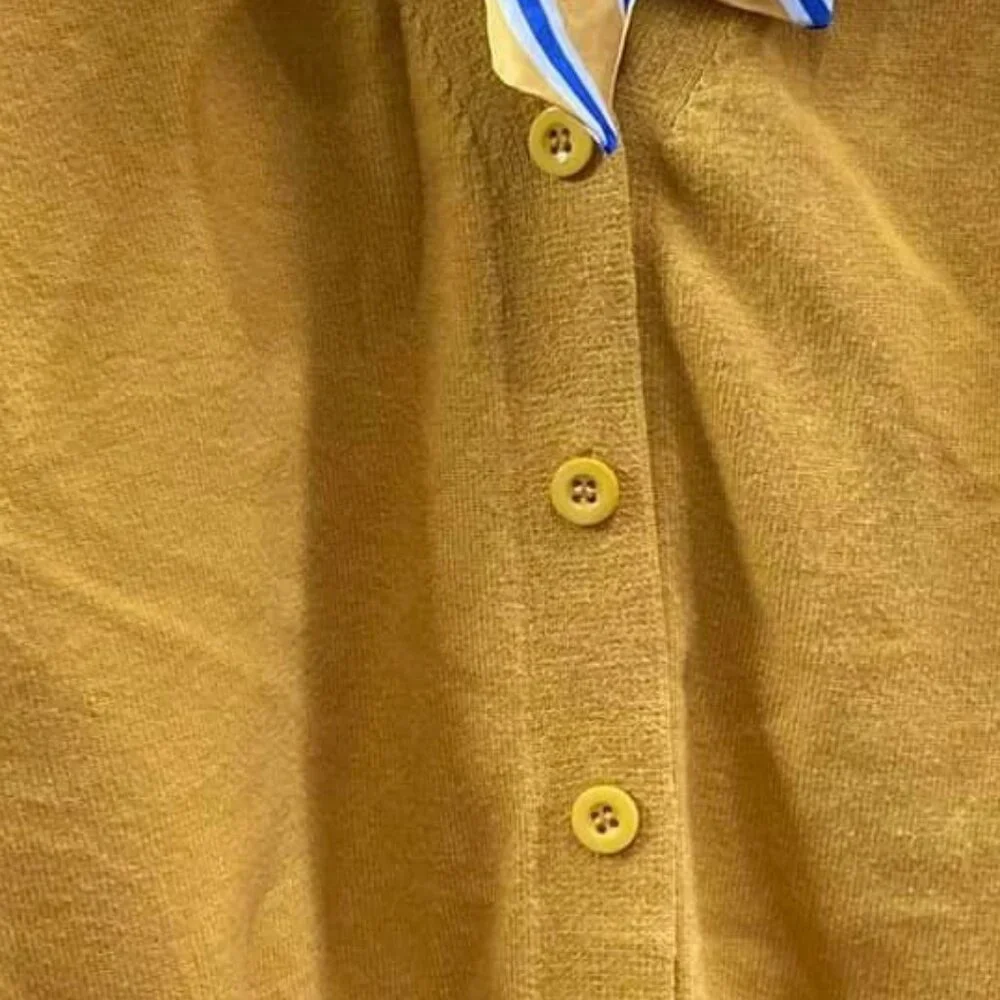 yellow cardigan - Picture 2 of 4